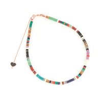 Collar Maman et Sophie Mujer America Hippy in Plata GHUSHINB - GHUSHINB
